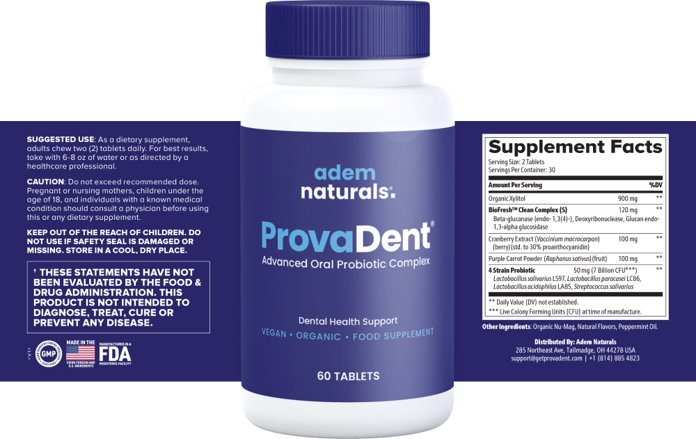 ProvaDent Supplement Ingredients